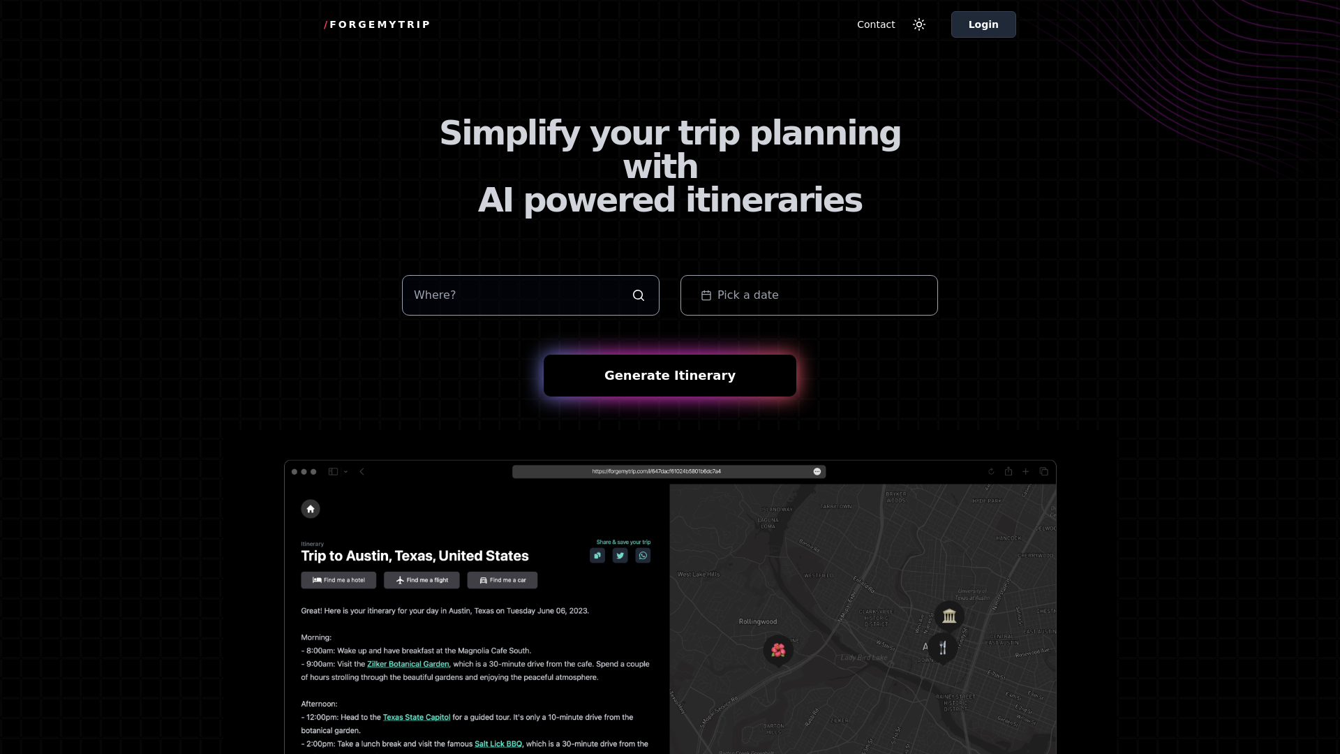 Forgemytrip