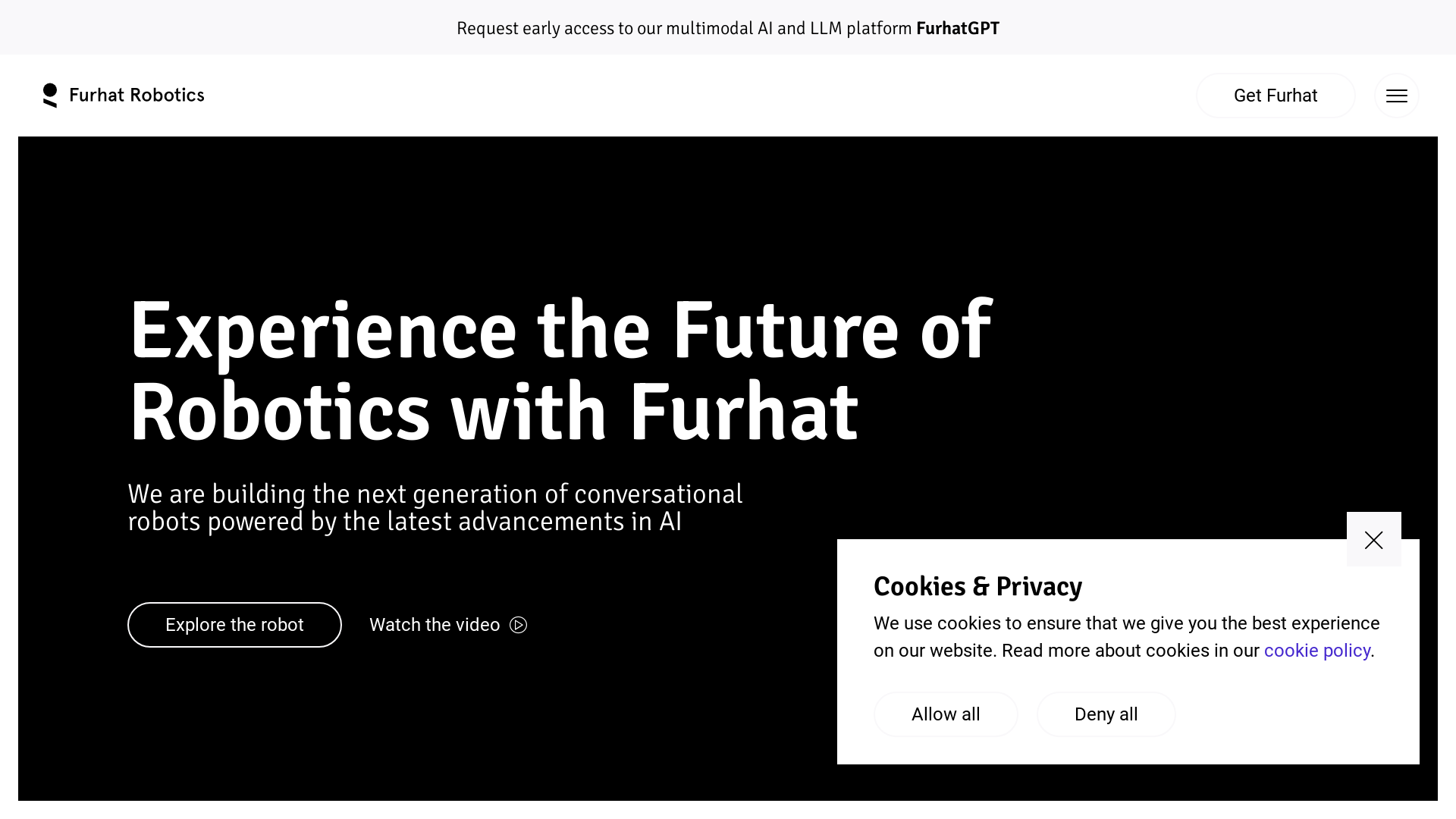 The next generation of AI powered conversational robots screenshot