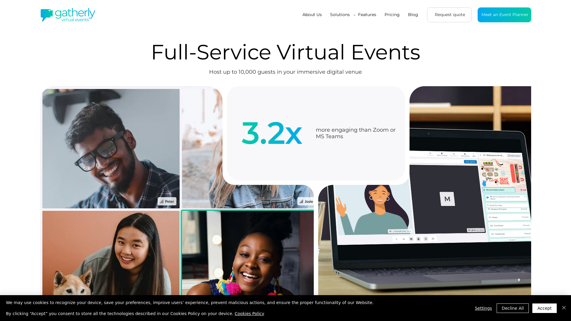 Gatherly Virtual Events screenshot