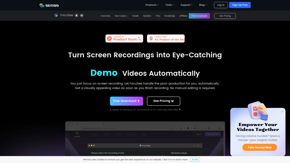 FocuSee screenshot