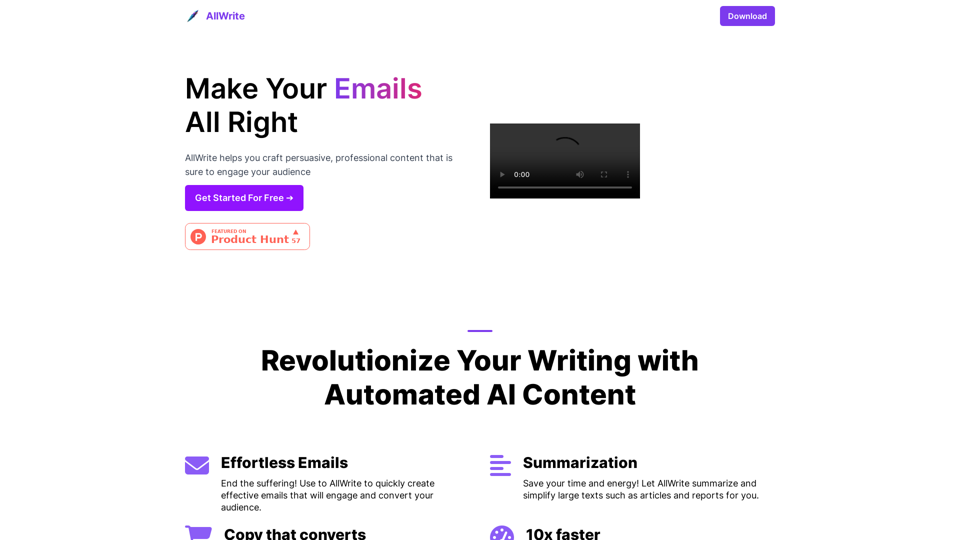AllWrite screenshot