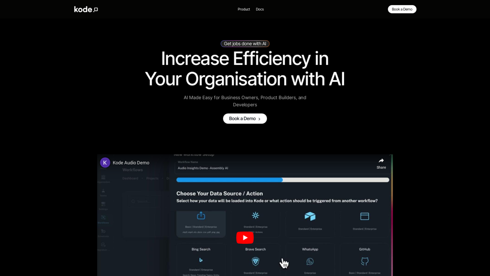Kode AI screenshot