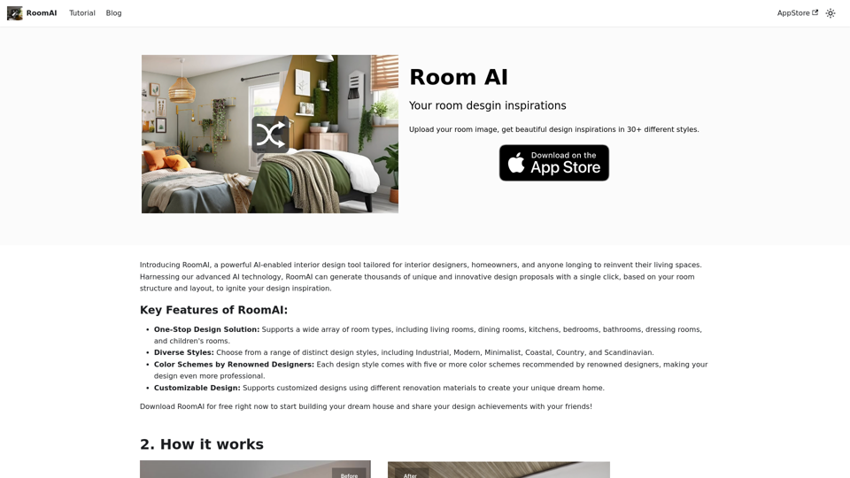 Your room desgin inspirations Room AI screenshot