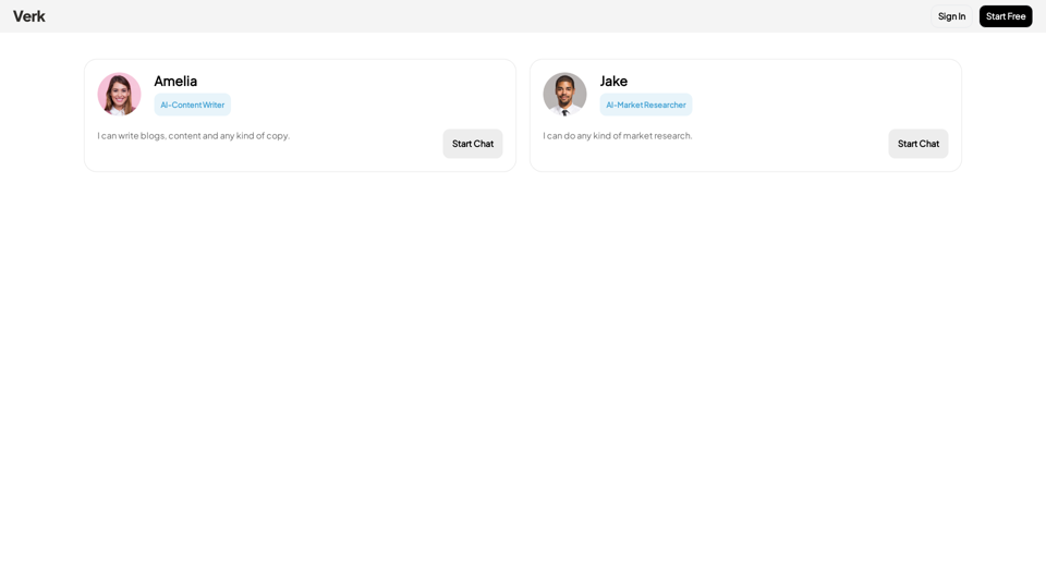 Verk screenshot