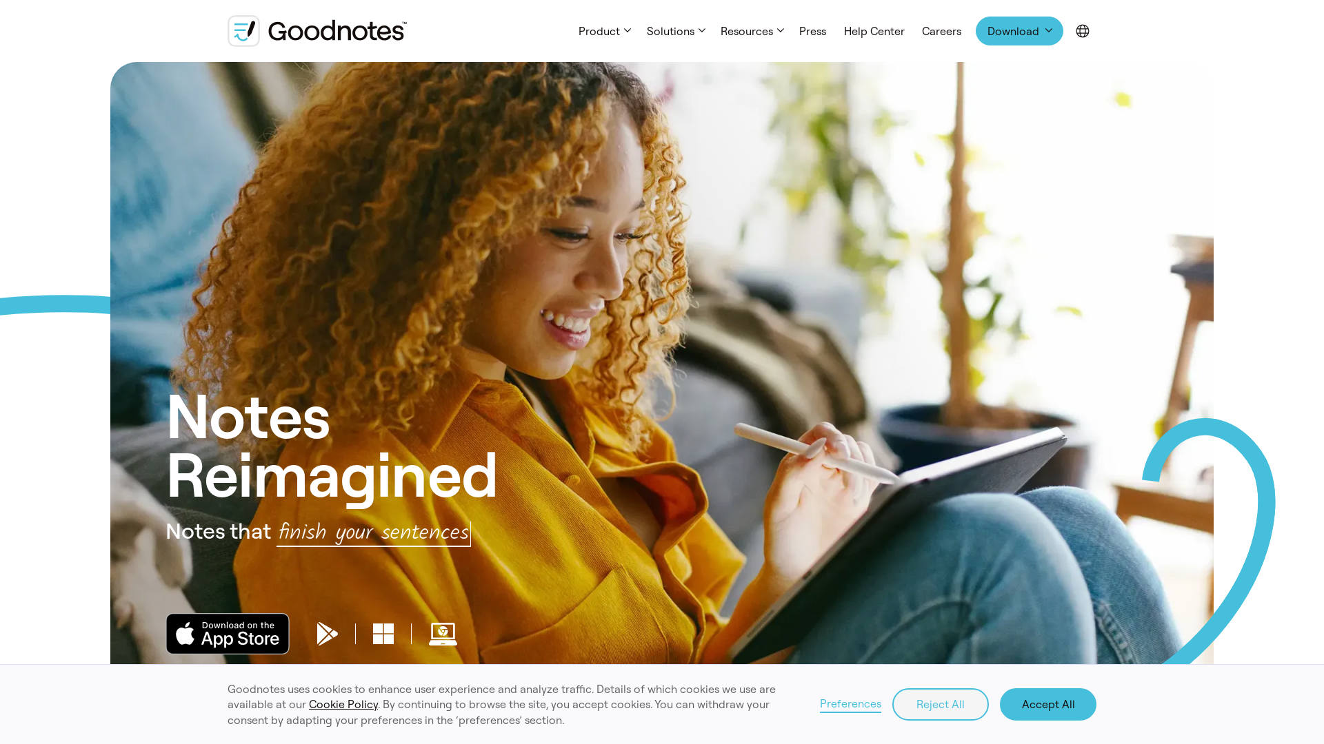 Goodnotes screenshot