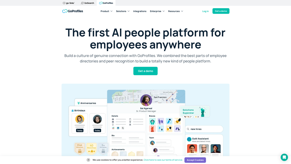 GoProfiles | AI People Platform for Employee Engagement and Recognition