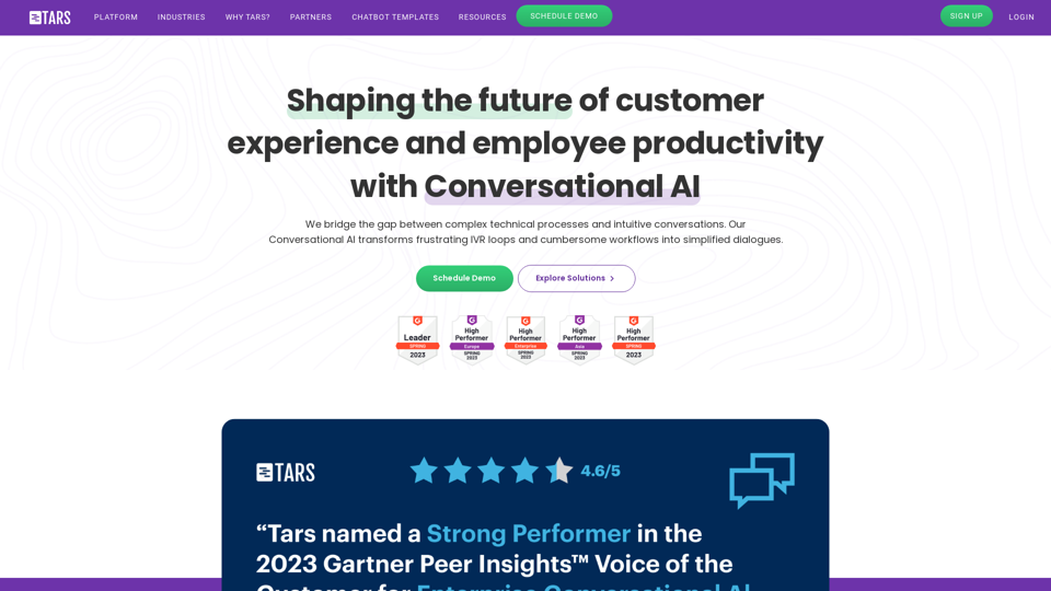 Tars screenshot