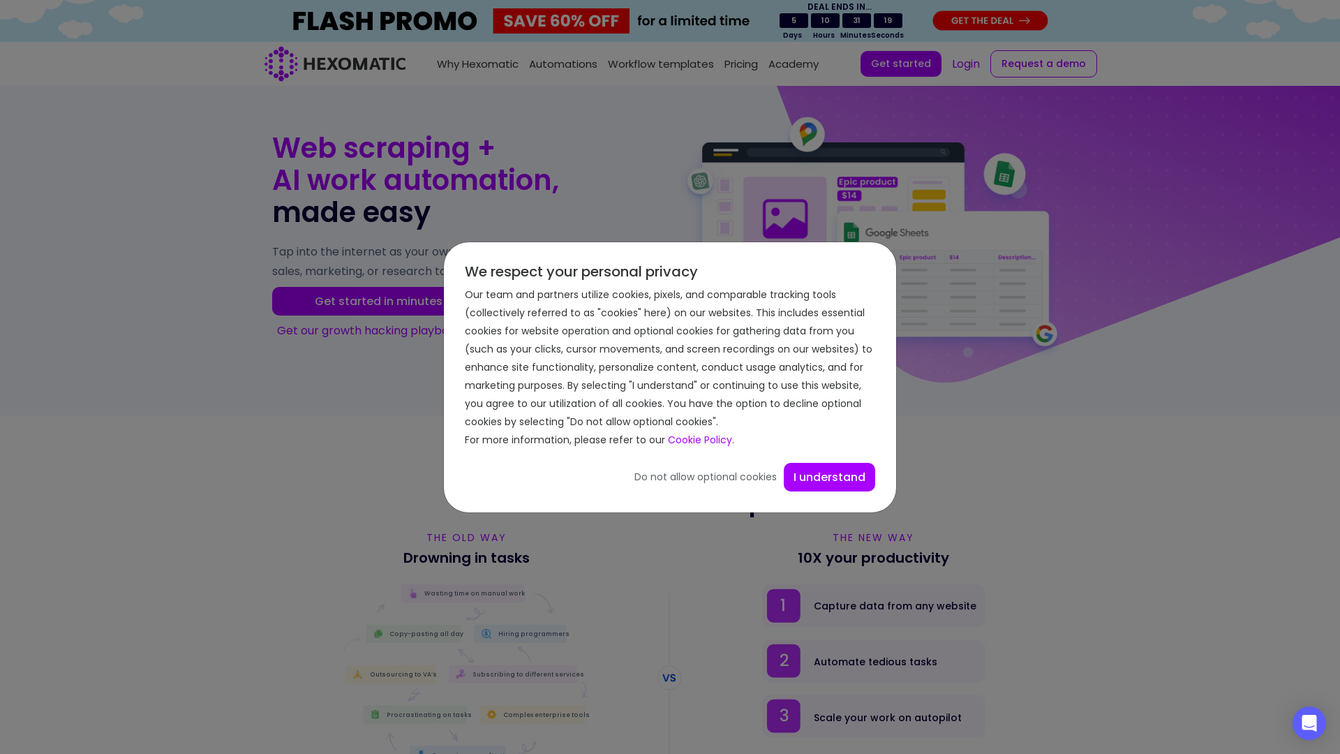 Web Scraping and Workflow Automation Made Easy