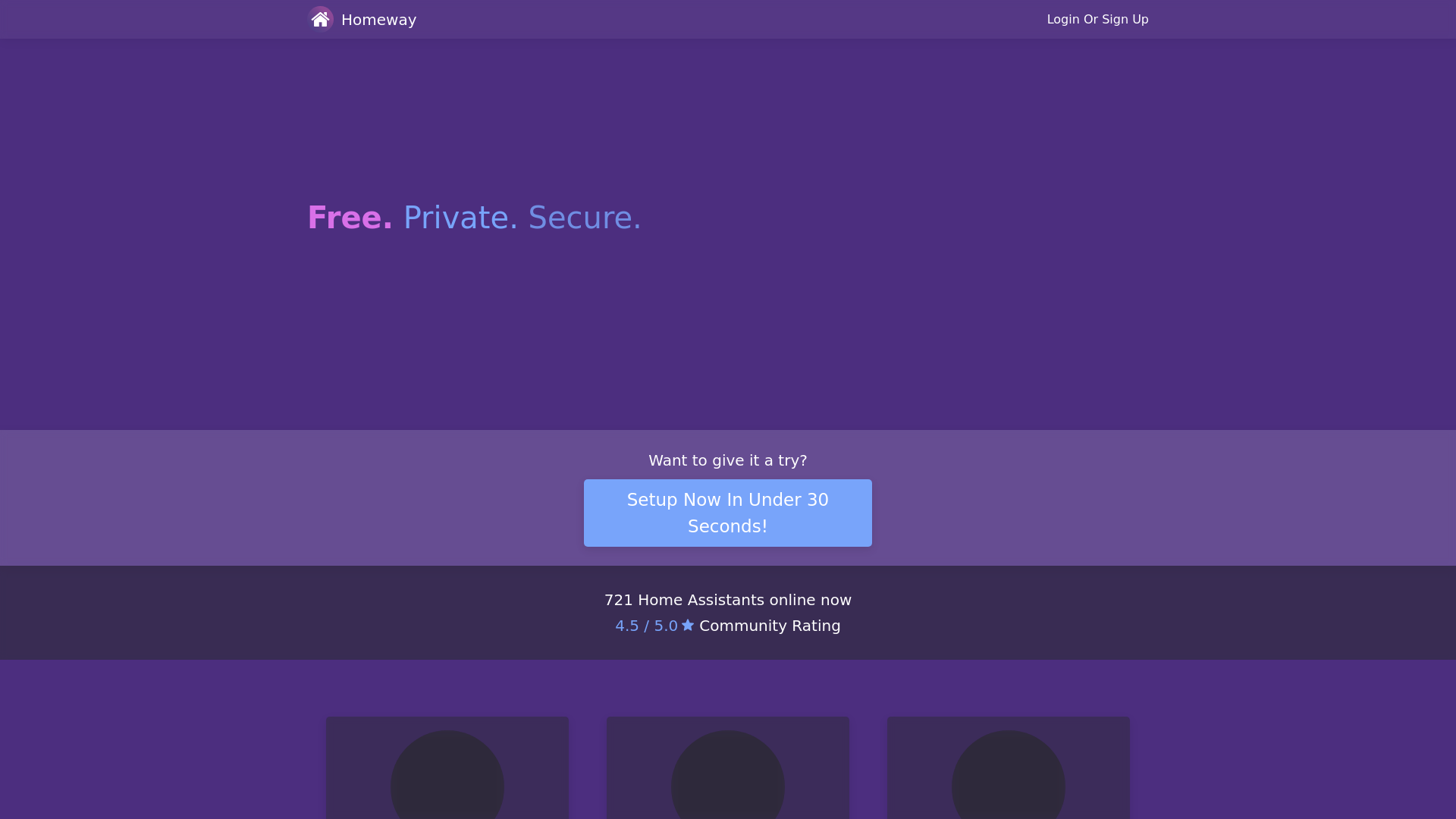 Homeway screenshot