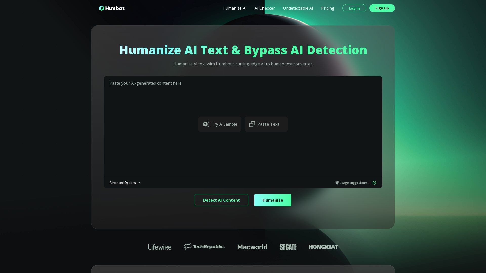 AI Humanizer screenshot