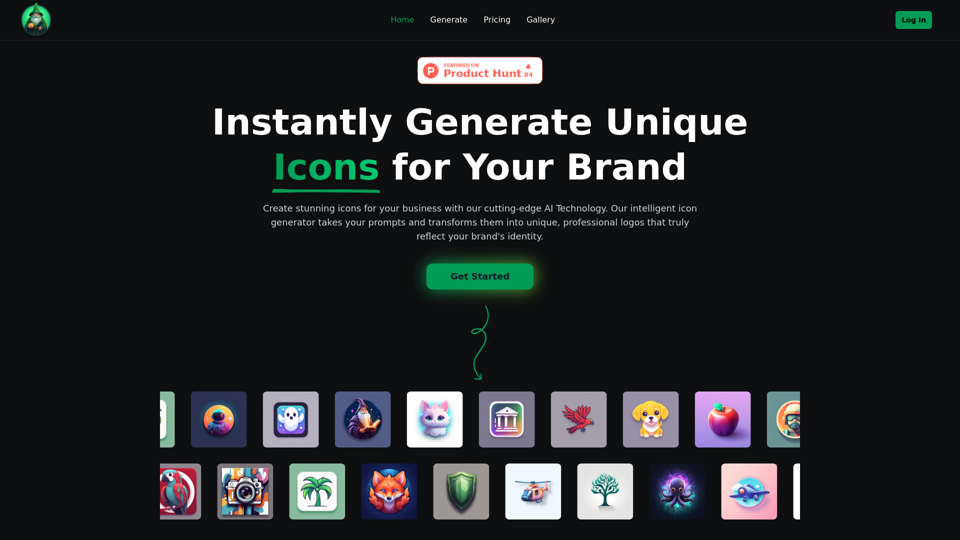 AI Icon Generator | Create Stunning Icons with AI | IconWizardAI.com