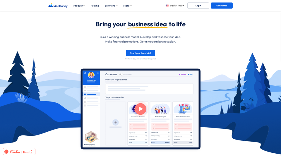 IdeaBuddy: Innovative business planning software, powered by AI | IdeaBuddy