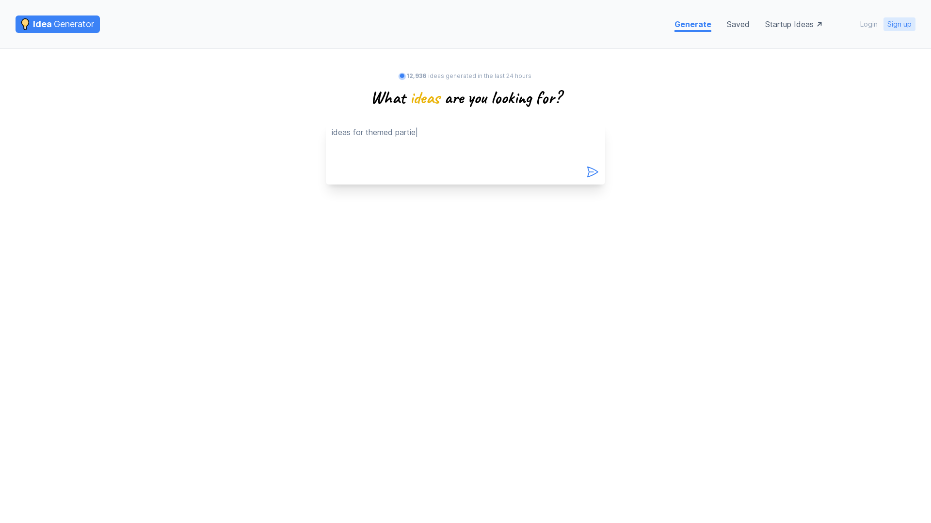 Idea Generator