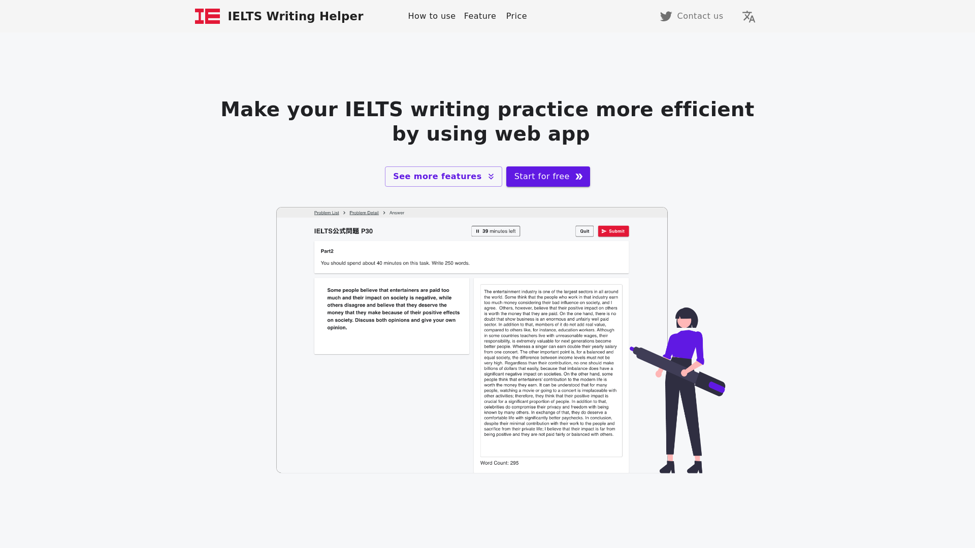 IELTS Writing Helper