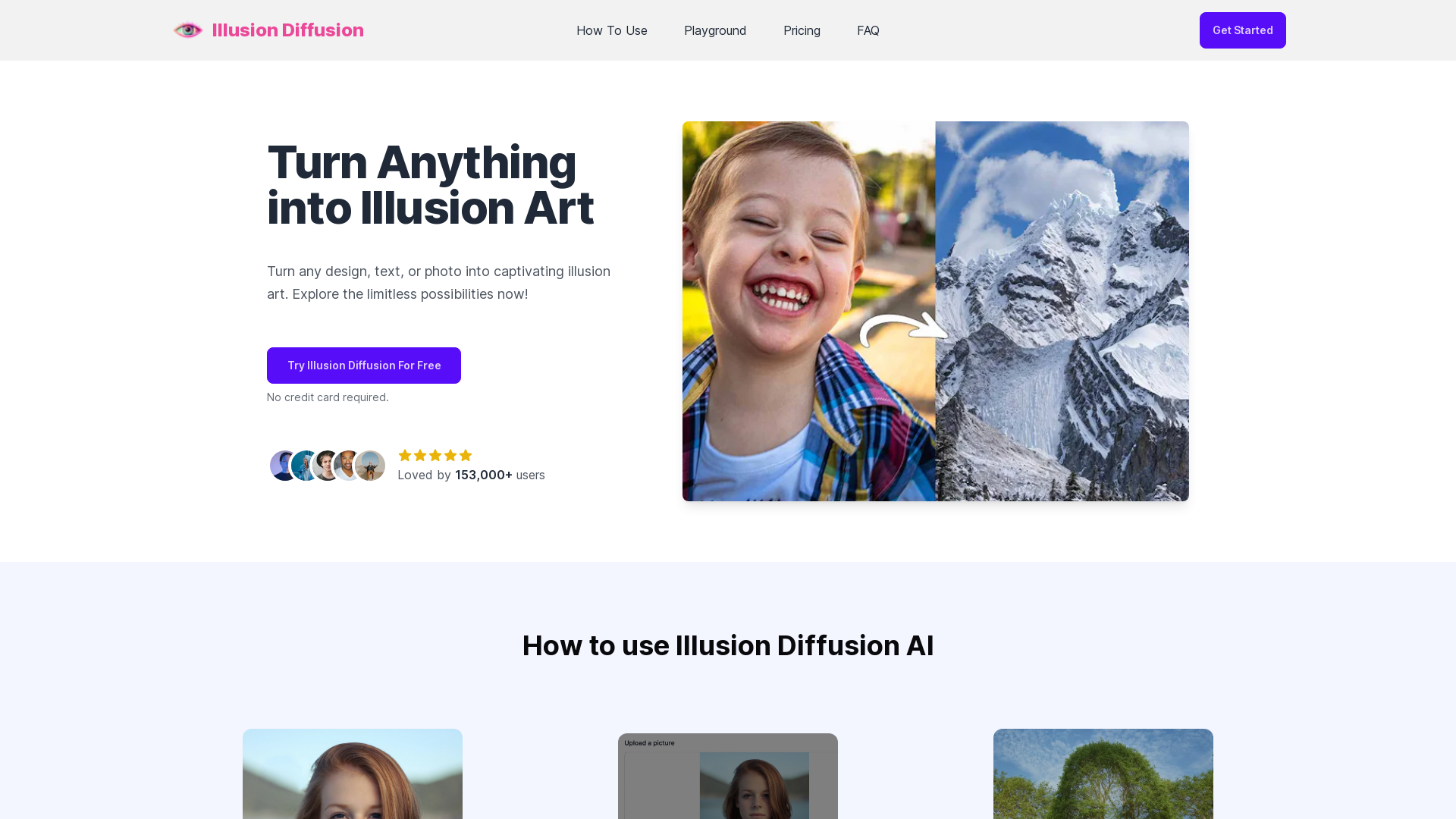 Illusion Diffusion AI screenshot