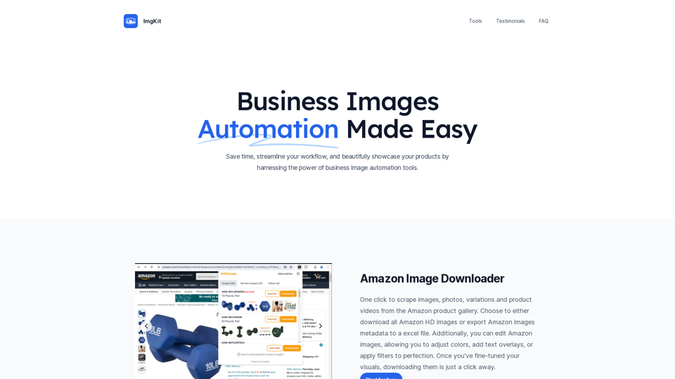 ImgKit - Business Images Automation Made Easy