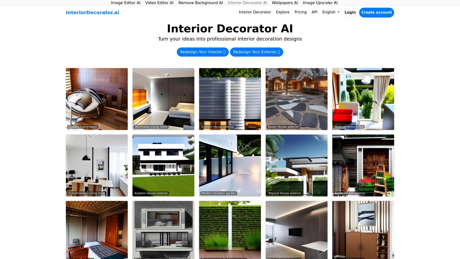 Interior decorator AI | MagicBox.tools