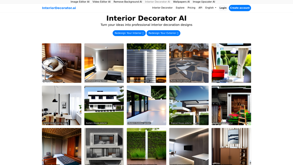 Interior decorator AI | InteriorDecorator.ai