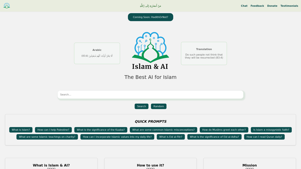 Islam & AI