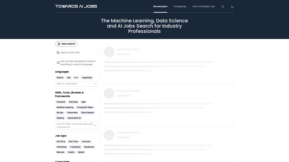 AI Jobs screenshot