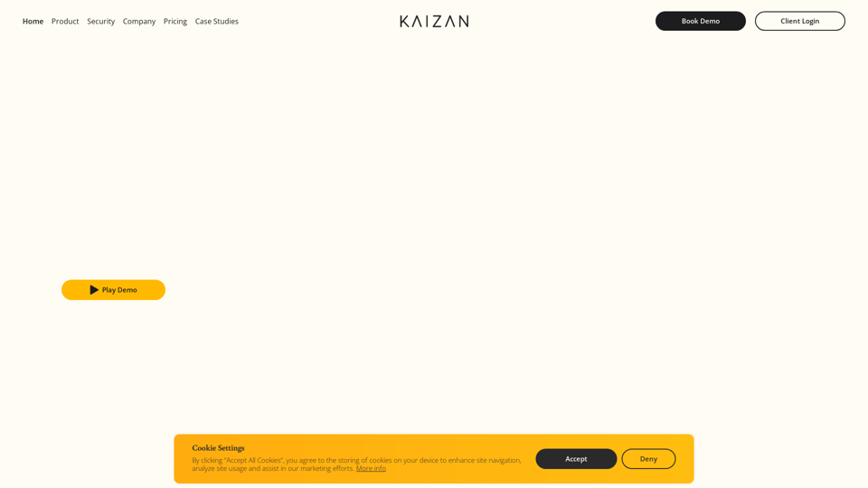 AI Client Engagement Platform for Client Service teams screenshot