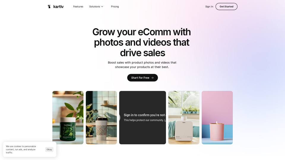 Kartiv: Automated Visual Content for eCommerce & Marketing Agencies