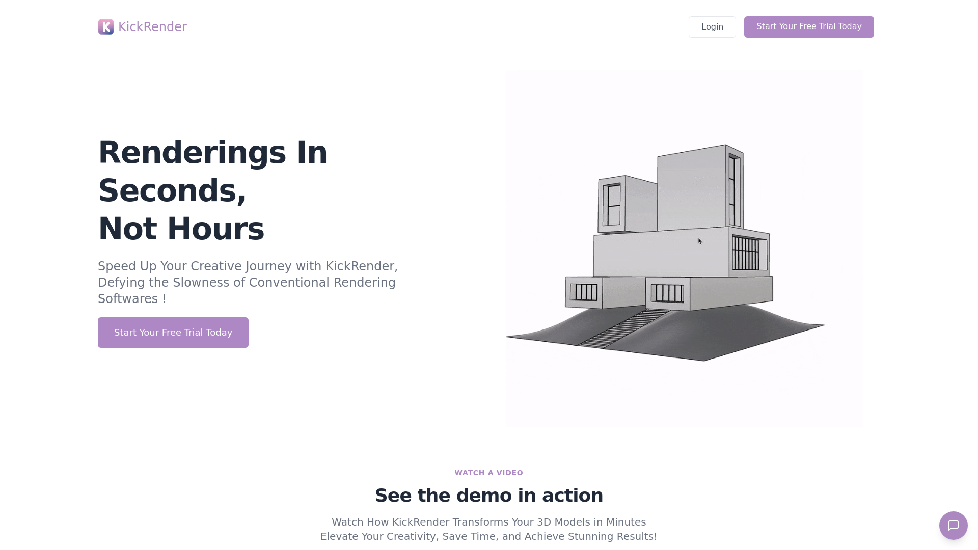 Effortless Rendering with KickRender