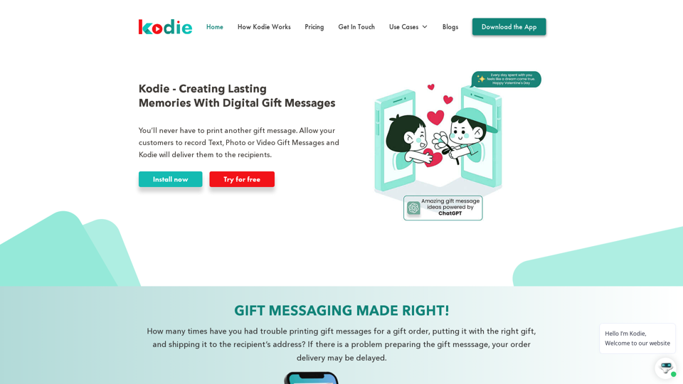 Gift Message, Gift Messaging App, Video Gift Message screenshot