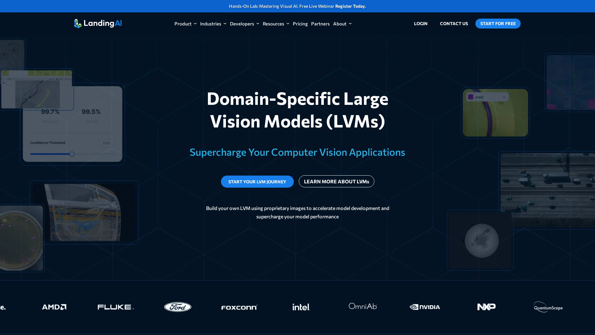Computer Vision Platform by Landing AI