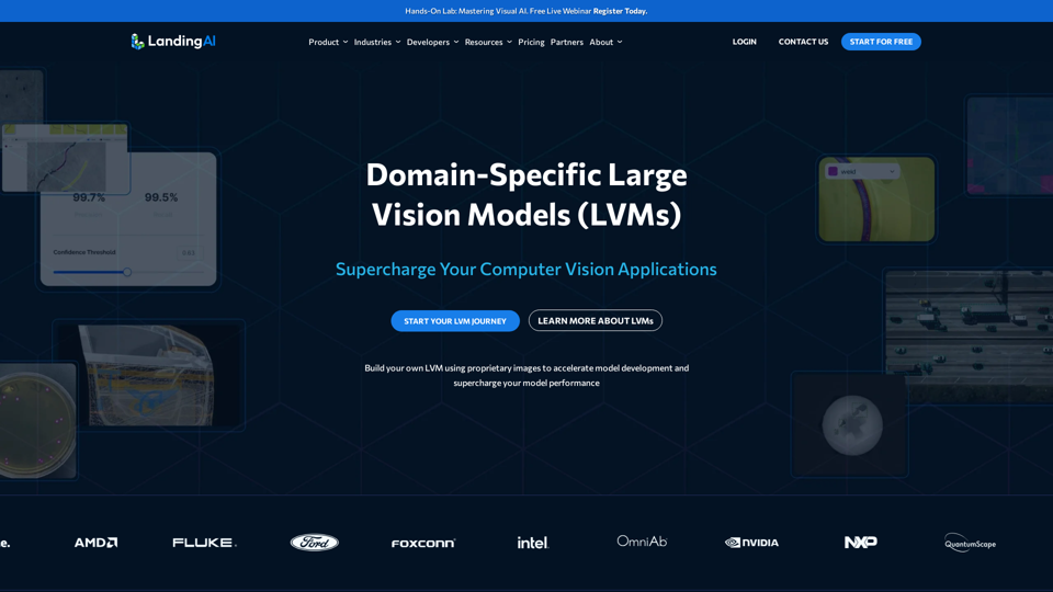 Computer Vision Platform by Landing AI | AI Software Company