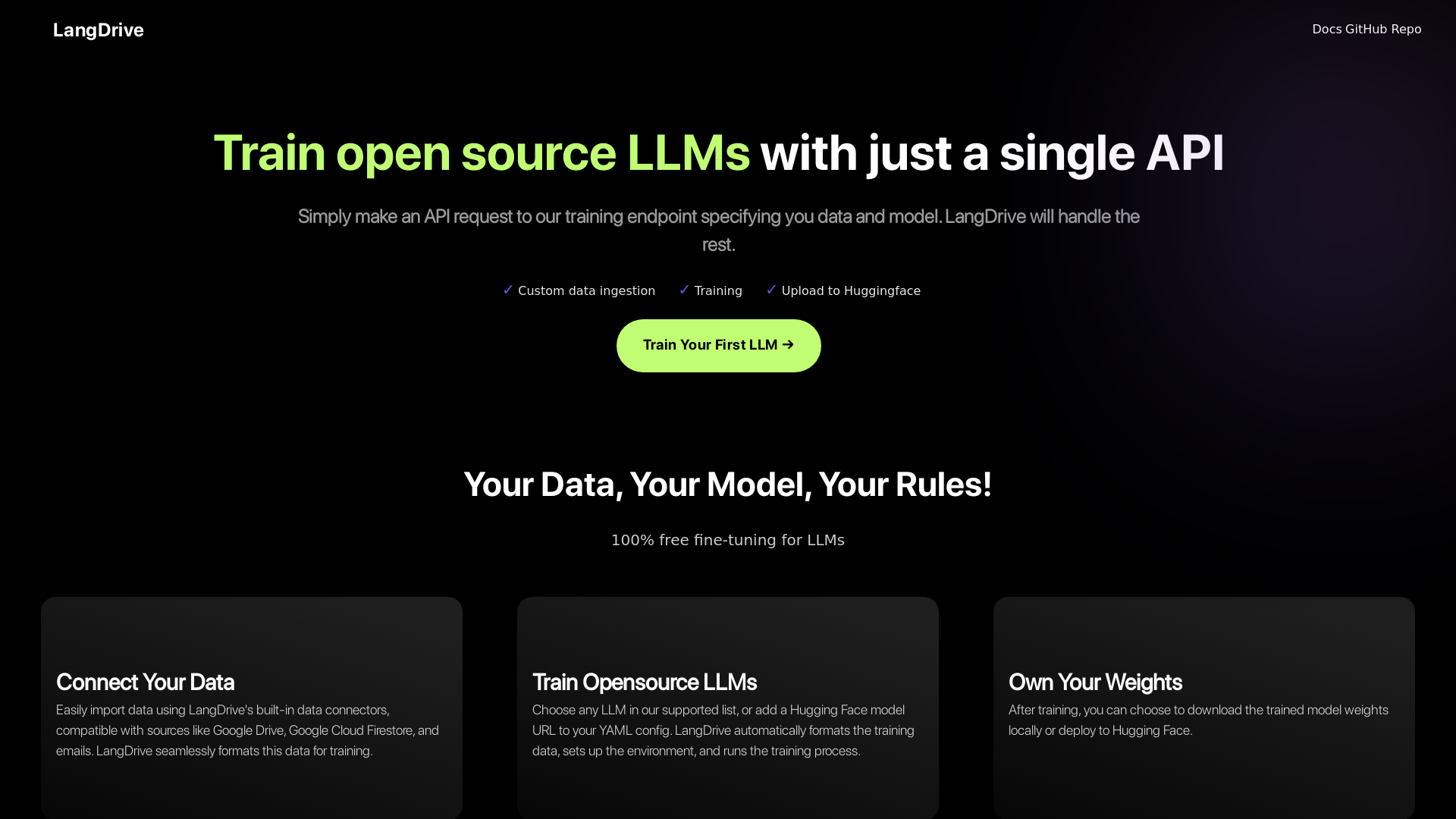 LangDrive screenshot