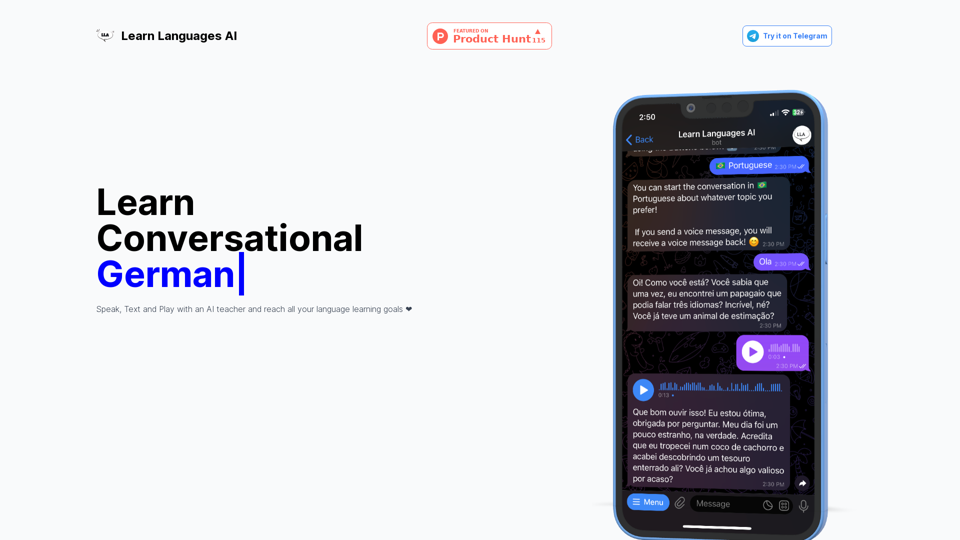 Learn Languages AI screenshot