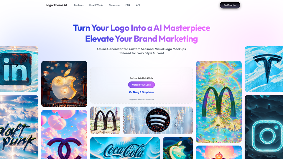 Logo Theme AI • Transform & Customize Your Logo with AI