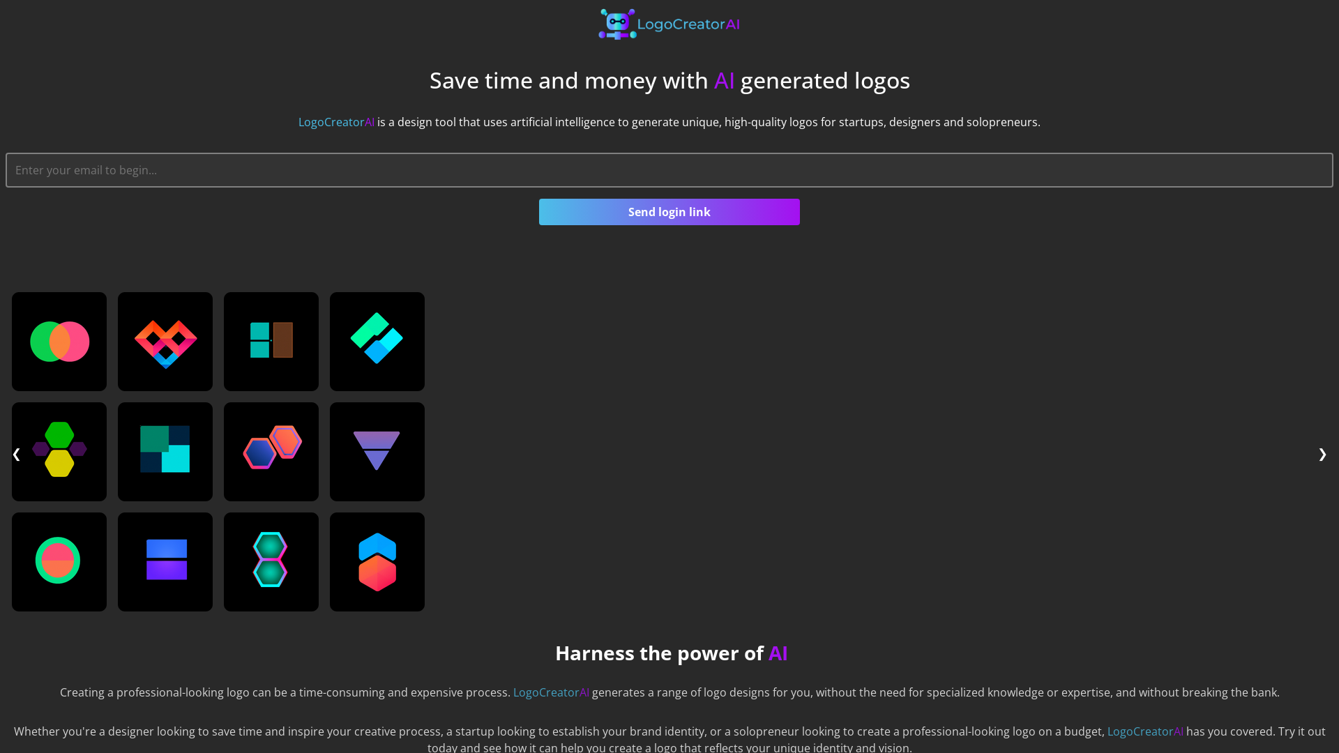 LogoCreatorAI screenshot