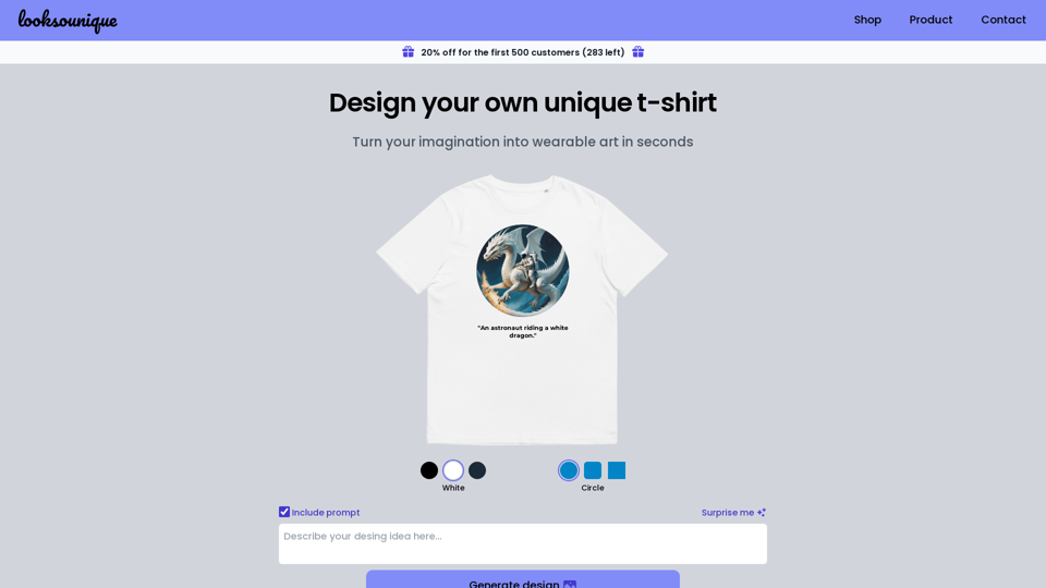 looksounique.com screenshot