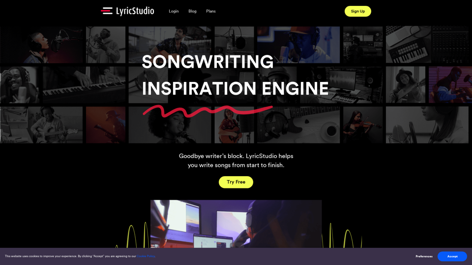 LyricStudio screenshot