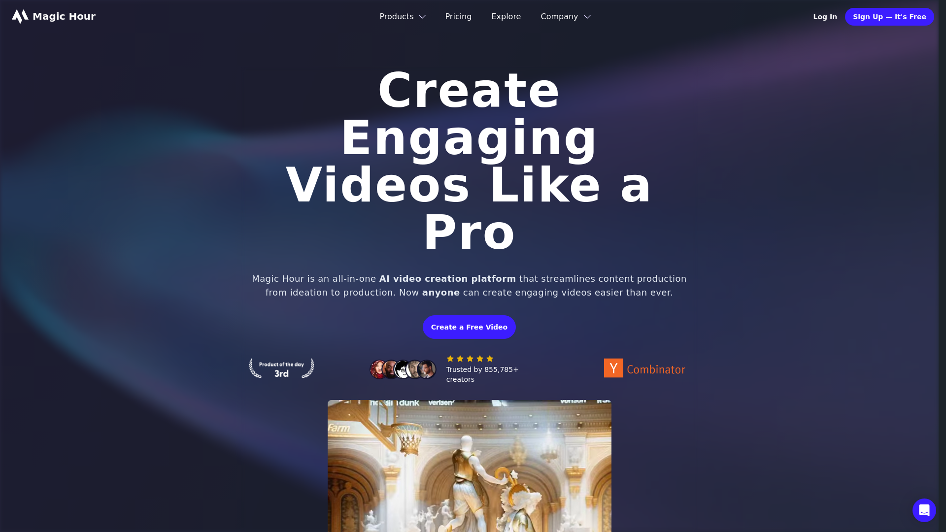 Magic Hour: Generative AI Tools for Video Content Creation