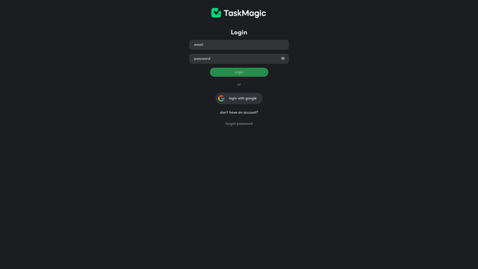 TaskMagic screenshot