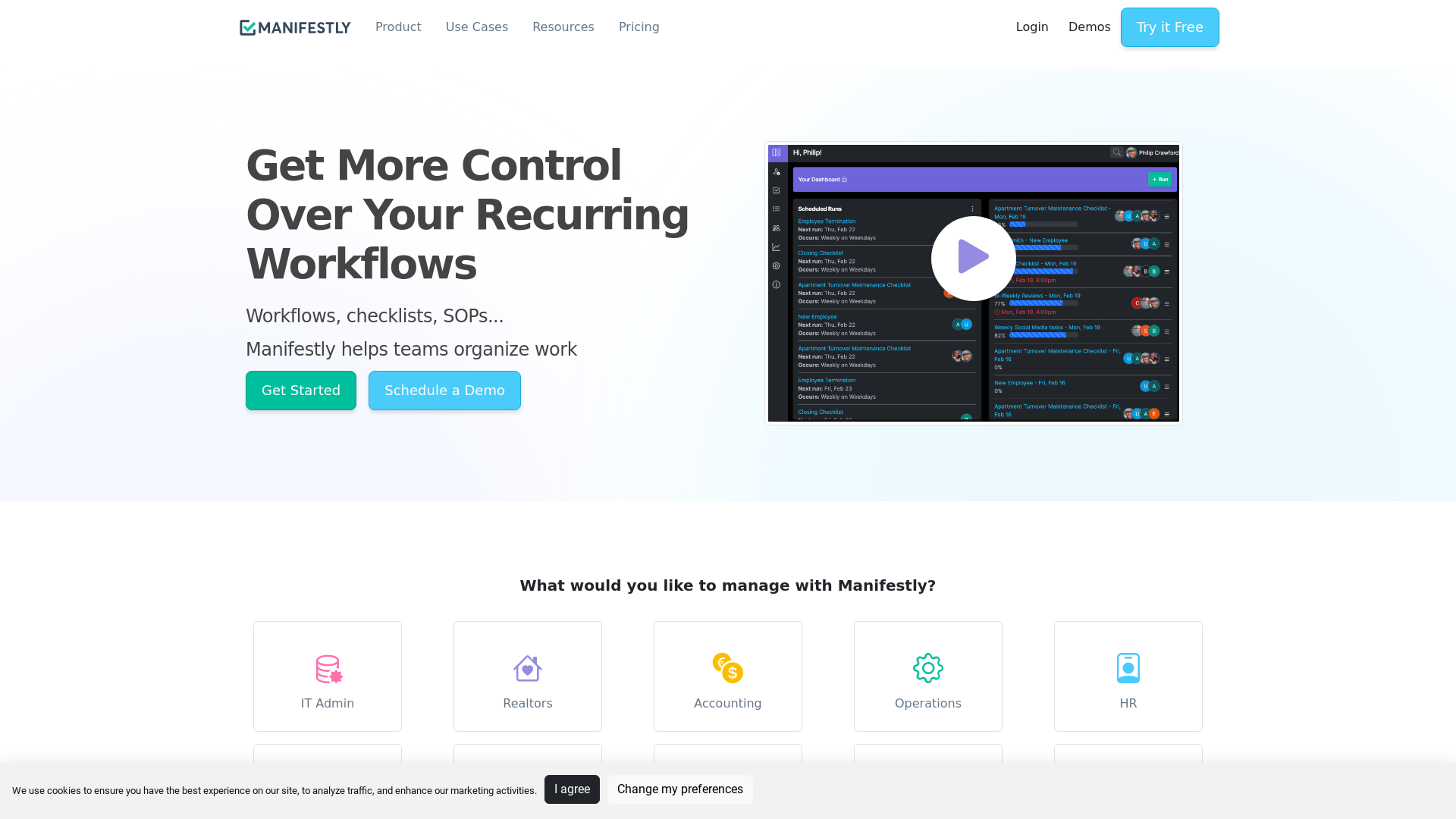 Checklist, Workflow, and SOP Software