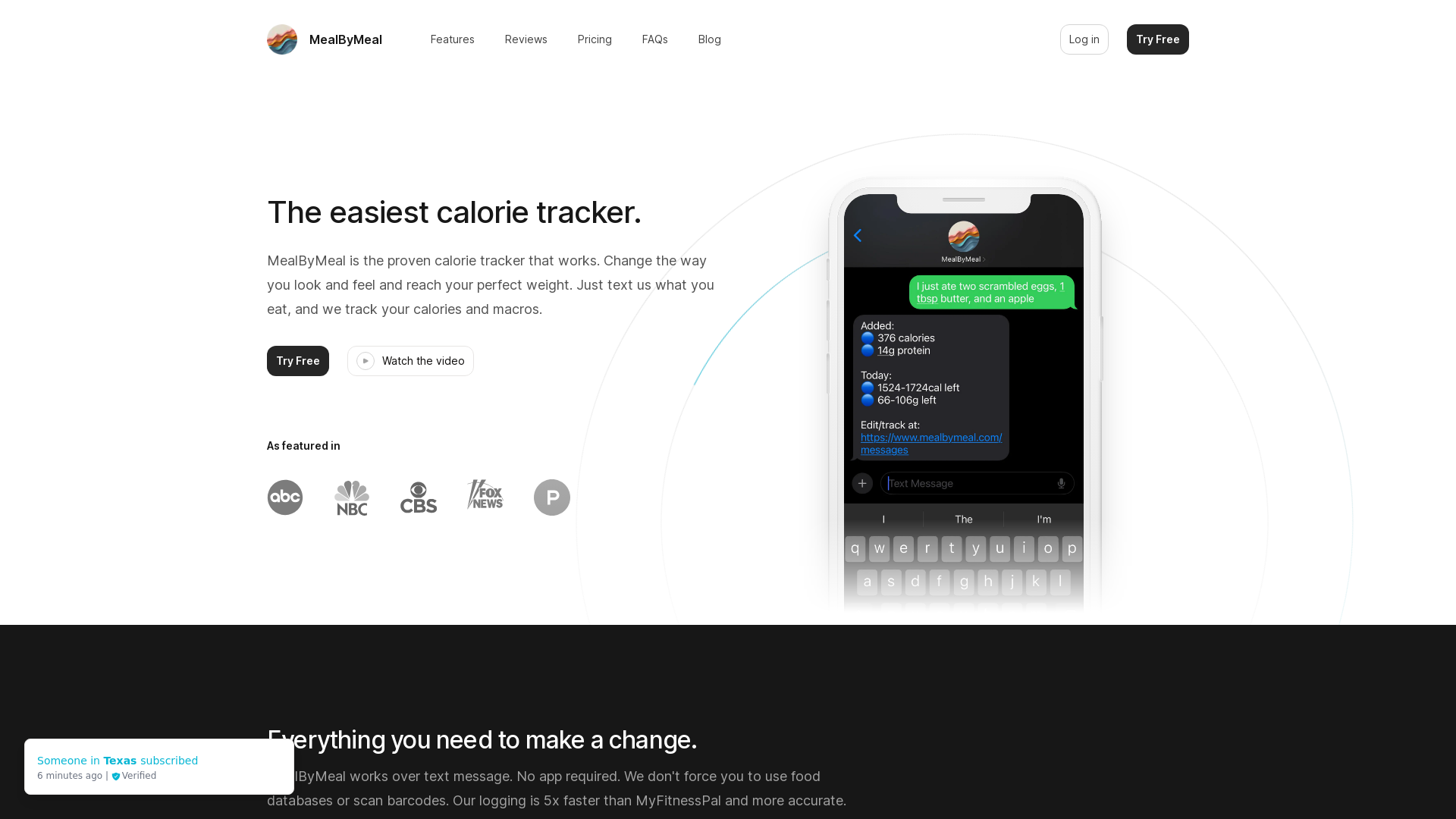 MealByMeal screenshot