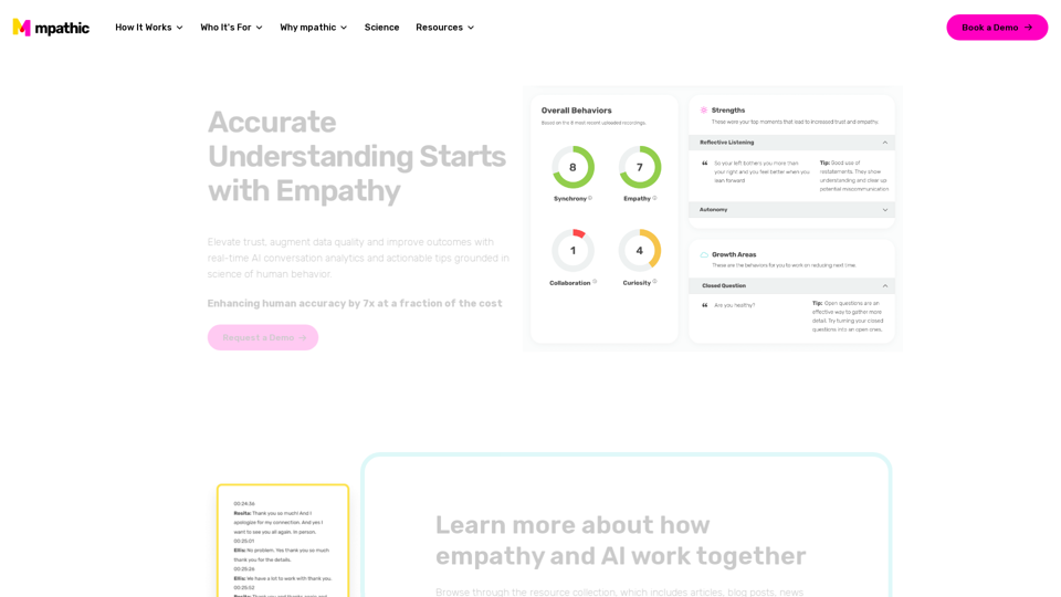 mpathic screenshot