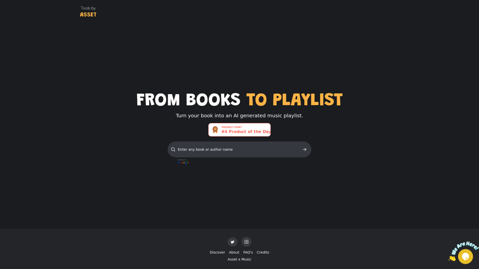 Muzify - AI playlists for books you read