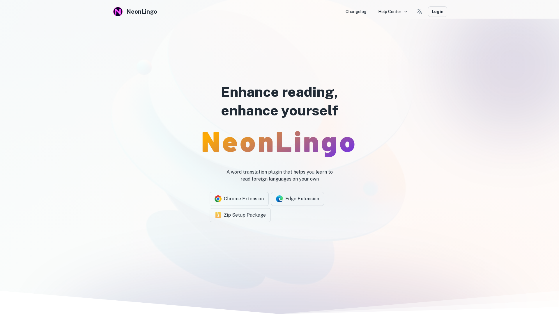 NeonLingo screenshot