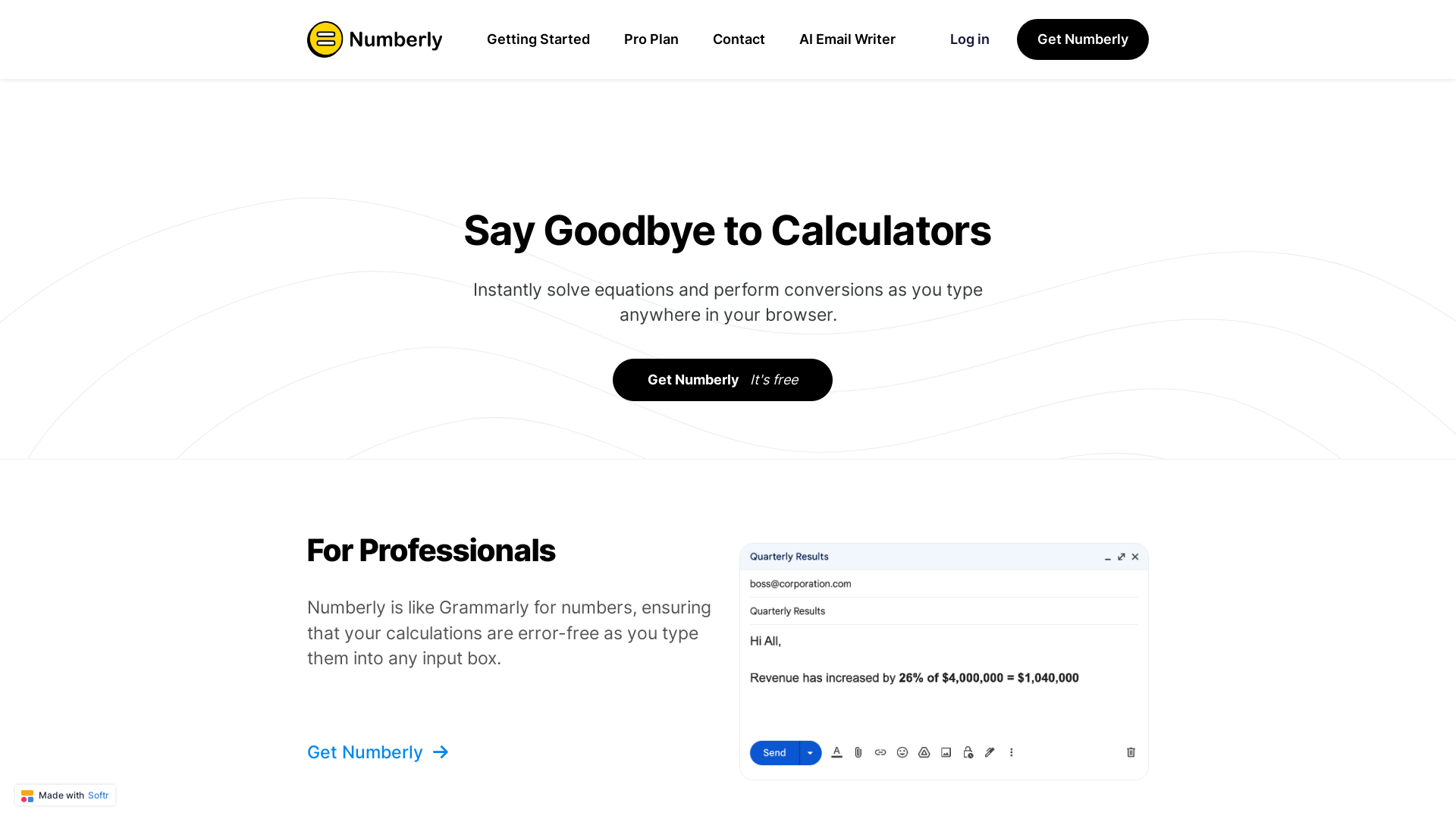 Numberly: Free Online Math Assistant