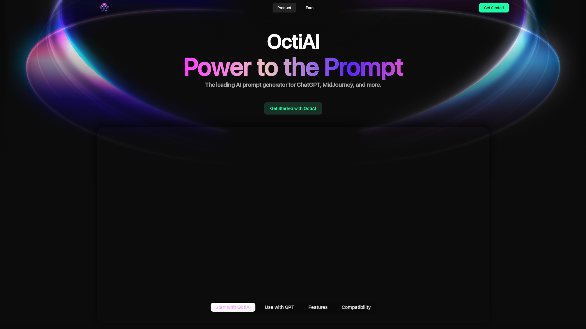 OctiAI screenshot