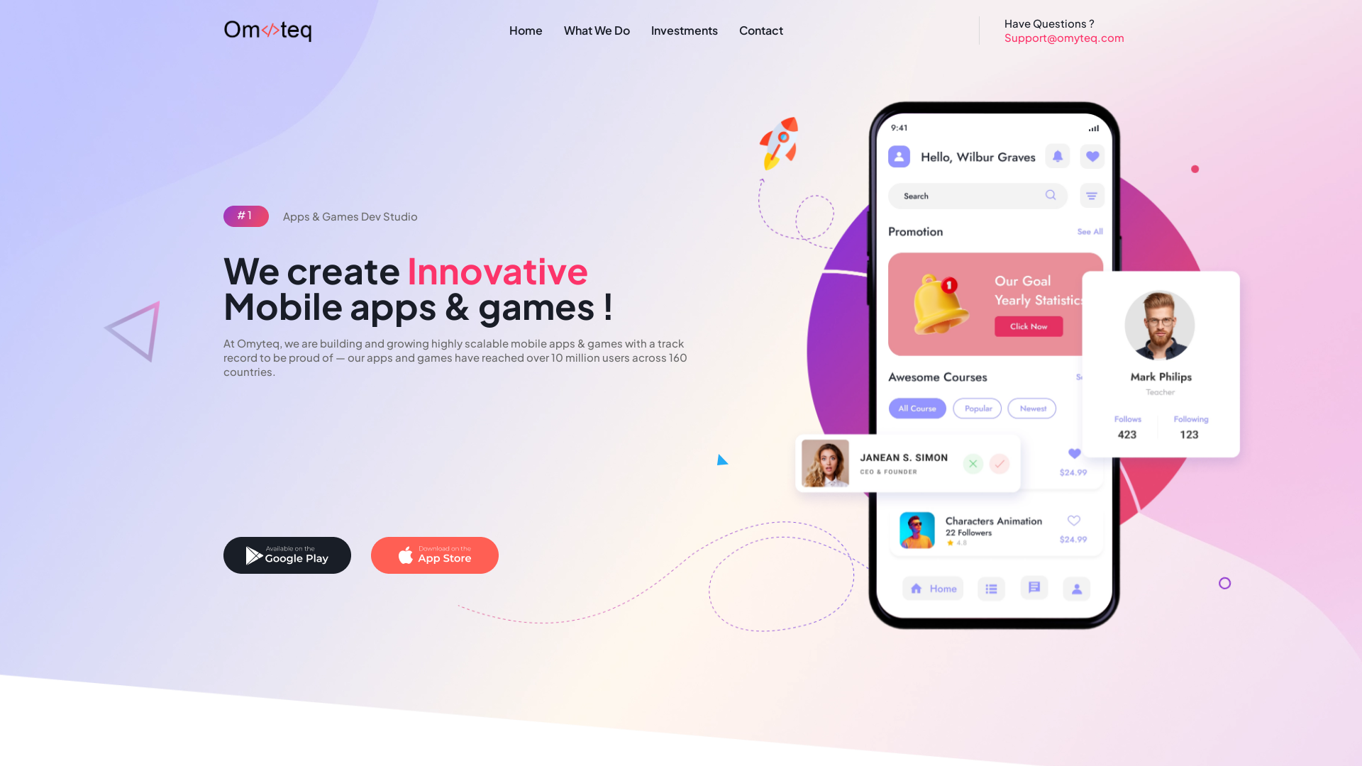 Omyteq screenshot