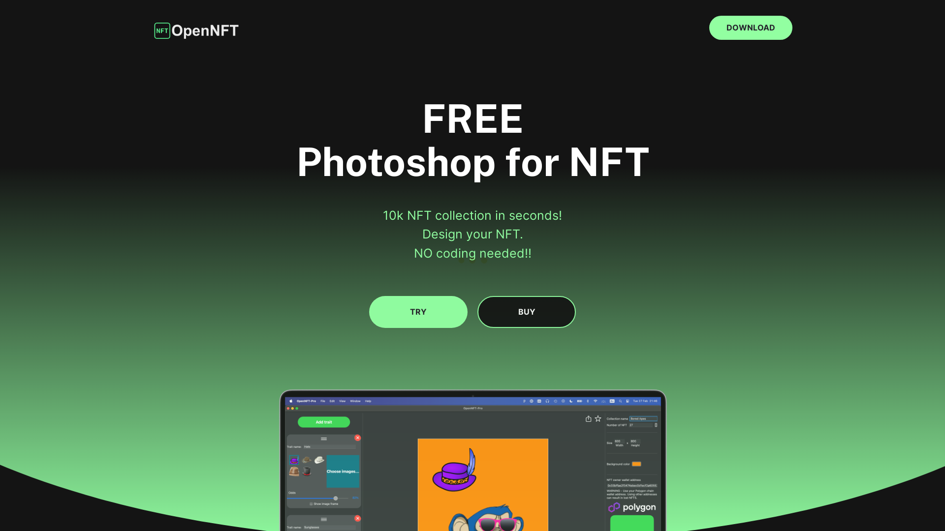 Open NFT screenshot