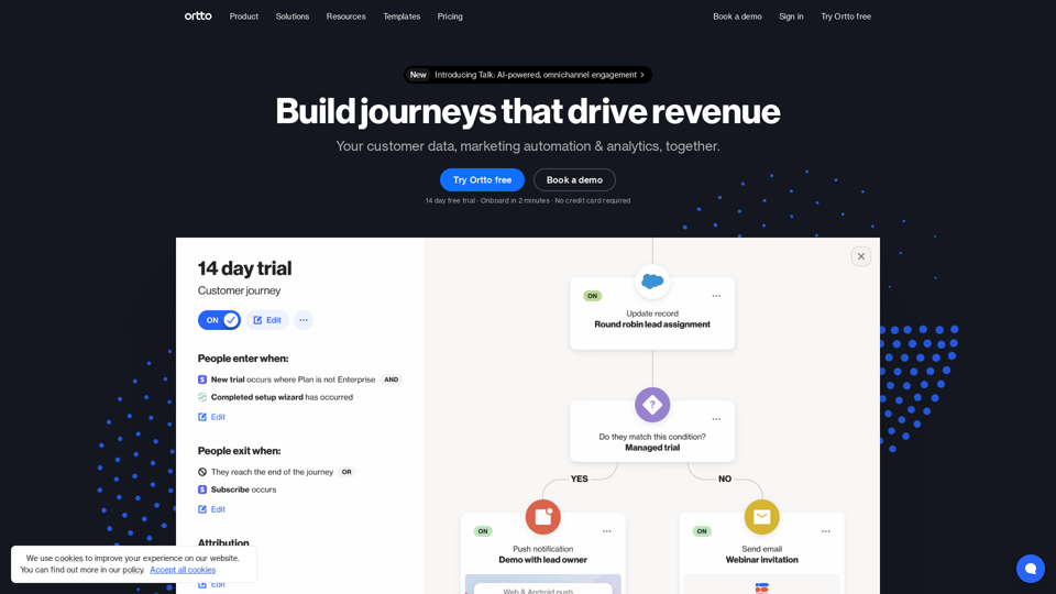 Ortto: Your customer data, marketing automation & analytics, together