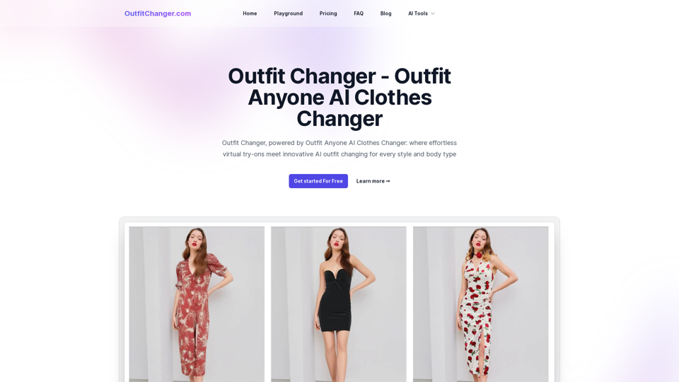 Outfit Anyone AI Clothes Changer | Outfit Changer