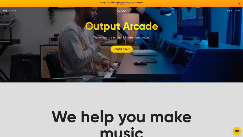 The Ultimate Creative Software for Music Makers screenshot